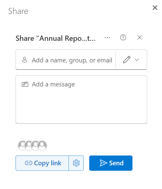 Share document